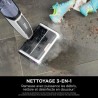 Shark SteamPickUp SD200EU - Balai Vapeur 3-en-1 pour sols durs - Sépa