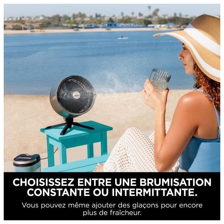 Ventilateur brumisateur - SHARK - FA300EU - Intérieur et extérieur - FlexBreeze ProMist