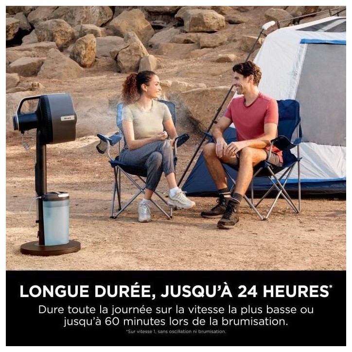 Ventilateur brumisateur - SHARK - FA300EU - Intérieur et extérieur - FlexBreeze ProMist
