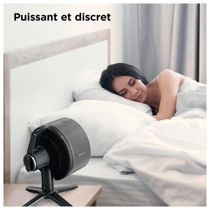 Ventilateur de table - SHARK - FA150EU - Avec ou sans fil - FlexBreeze TableMate