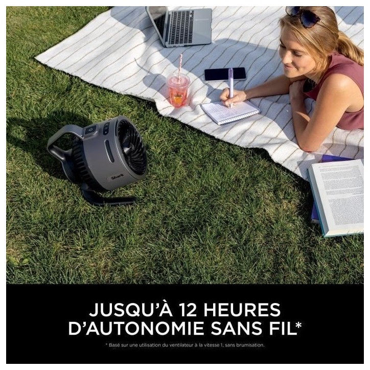 Ventilateur brumisateur - SHARK - FA050EU - FlexBreeze HydroGo -