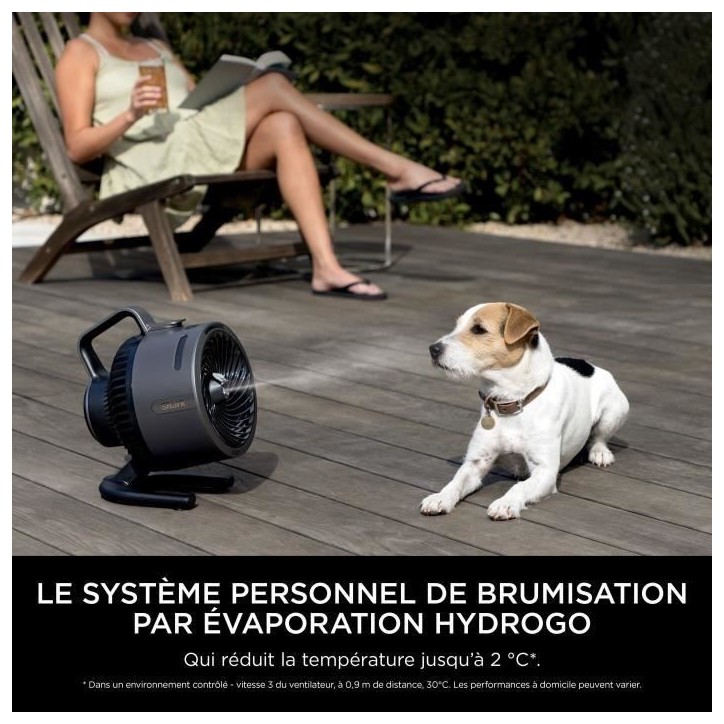 Ventilateur brumisateur - SHARK - FA050EU - FlexBreeze HydroGo -