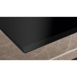 Table induction - SIEMENS - IQ700 - 4 foyers - 60 cm - Noir - Dual Lig