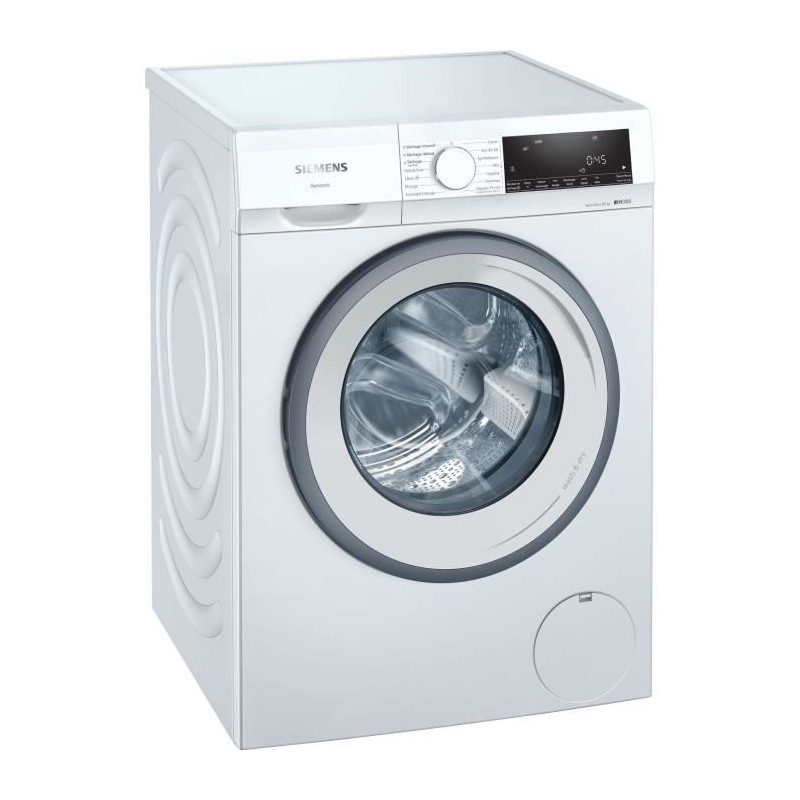 Lave-linge séchant SIEMENS WN34A100FF IQ300 - 8 / 5 kg - 1400 trs/min Lave-linge séchant SIEMENS WN34A100FF IQ300 - 8 / 5 kg - 1400 trs/min