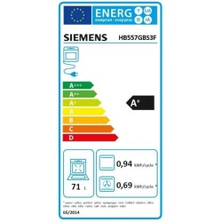 Four ecoclean Softclose - SIEMENS IQ500 - HB557GBS3F - Noir - 7 modes