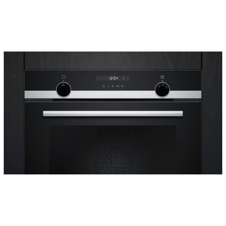 Four ecoclean Softclose - SIEMENS IQ500 - HB557GBS3F - Noir - 7 modes de cuisson - 59,5 x 59,4 x 54,8 cm