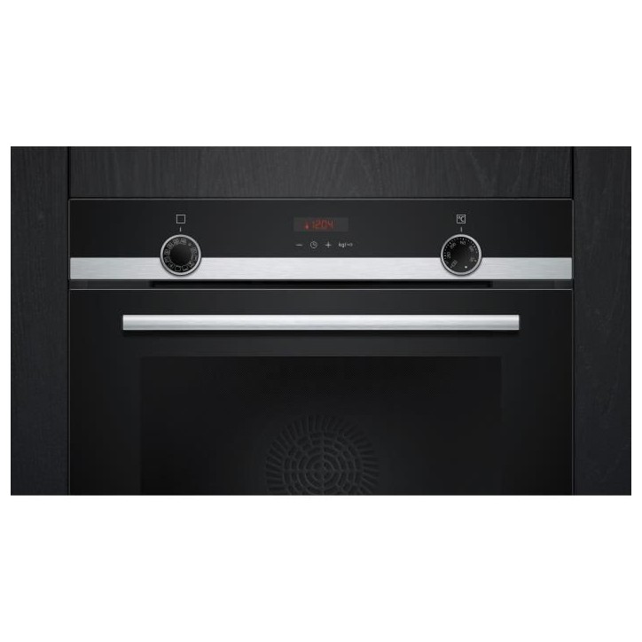 Four pyrolyse - SIEMENS IQ300 - HB574ABR3F - Noir - 7 modes de cuisson - 59,5 x 59,4 x 54,8 cm Four pyrolyse - SIEMENS IQ300 - HB574ABR3F - Noir - 7 modes de cuisson - 59,5 x 59,4 x 54,8 cm