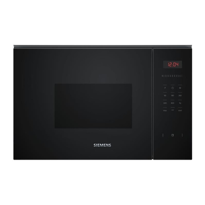 Micro-ondes+grill encastrable - SIEMENS IQ300 - BE523LMB1F - Noir - 1 Micro-ondes+grill encastrable - SIEMENS IQ300 - BE523LMB1F - Noir - 1