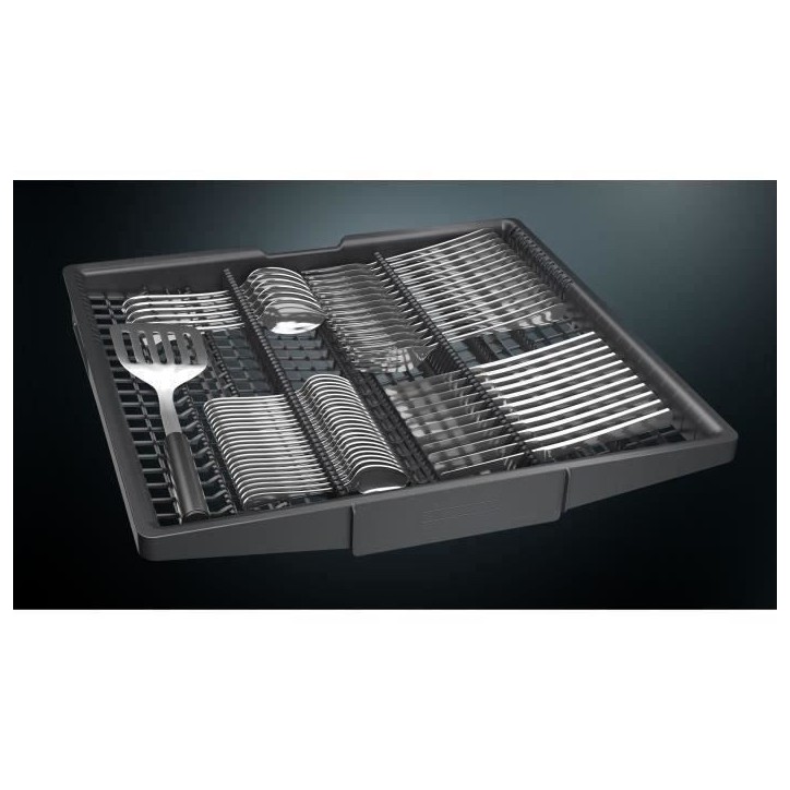 Lave-vaisselle tout encastrable SIEMENS SN63HX10VF iQ300 - 14 couverts - 46 dB - tiroir a couverts - 6 programmes Lave-vaisselle tout encastrable SIEMENS SN63HX10VF iQ300 - 14 couverts - 46 dB - tiroir a couverts - 6 programmes