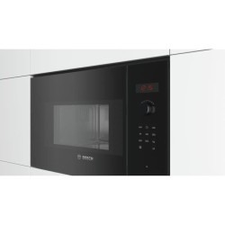 Micro-ondes simple encastrable -BOSCH SER4 - BFL523MB1F - Noir - 7 pro