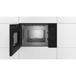 Micro-ondes simple encastrable -BOSCH SER4 - BFL523MB1F - Noir - 7 pro