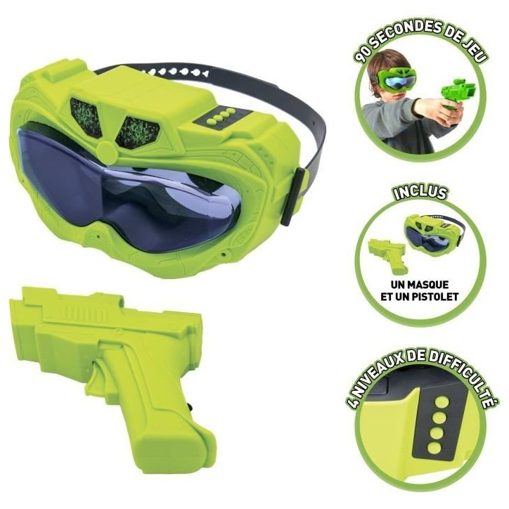 Masque 3D - SILVERLIT - ALIEN VISION - 4 niveaux de difficulté - Des 5 ans Masque 3D - SILVERLIT - ALIEN VISION - 4 niveaux de difficulté - Des 5 ans