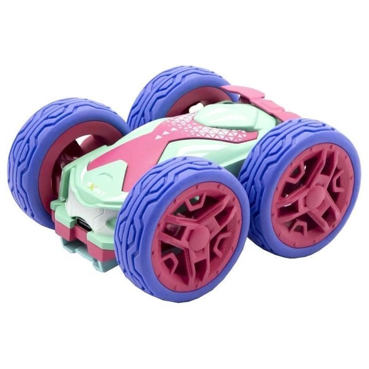 Voiture Télécommandée - EXOST - 360 Mini Flip Amazone 1:34 - 8 km/h - 10 cm - rose - des 5 ans Voiture Télécommandée - EXOST - 360 Mini Flip Amazone 1:34 - 8 km/h - 10 cm - rose - des 5 ans