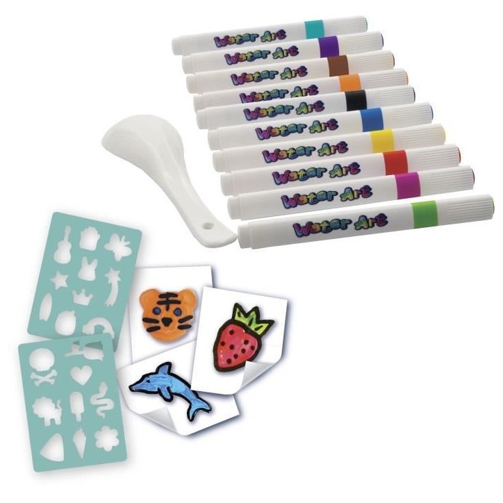 Kit Water Art - SILVERLIT - Avec autocollants - Des 3 ans Kit Water Art - SILVERLIT - Avec autocollants - Des 3 ans