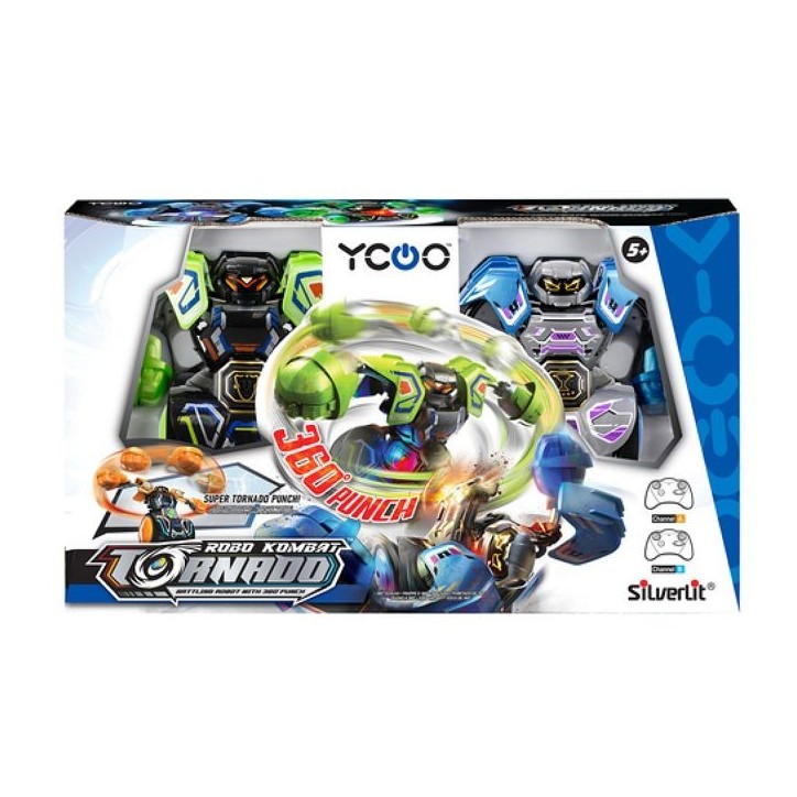 Robot - YCOO - KOMBAT TORNADO - Déclenche une frappe surpuissante a 360° Robot - YCOO - KOMBAT TORNADO - Déclenche une frappe surpuissante a 360°
