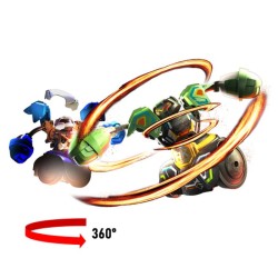 Robot - YCOO - KOMBAT TORNADO - Déclenche une frappe surpuissante a 3