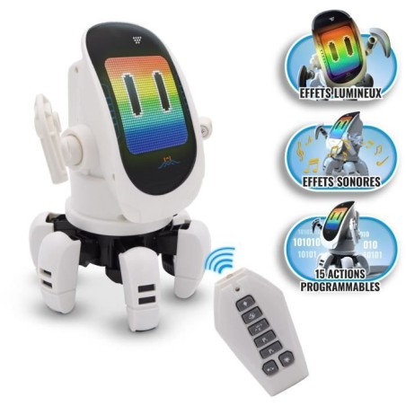 Jouet programmable télécommandé - SILVERLIT - YCOO OCTOBOT CALAMAR