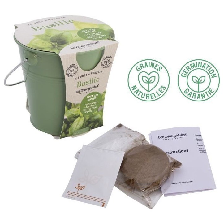 Mes premieres jardinieres - SILVERLIT - MON POT VINTAGE - BOUTIQUE GARDEN - Des 3 ans - Modele aléatoire Mes premieres jardinieres - SILVERLIT - MON POT VINTAGE - BOUTIQUE GARDEN - Des 3 ans - Modele aléatoire