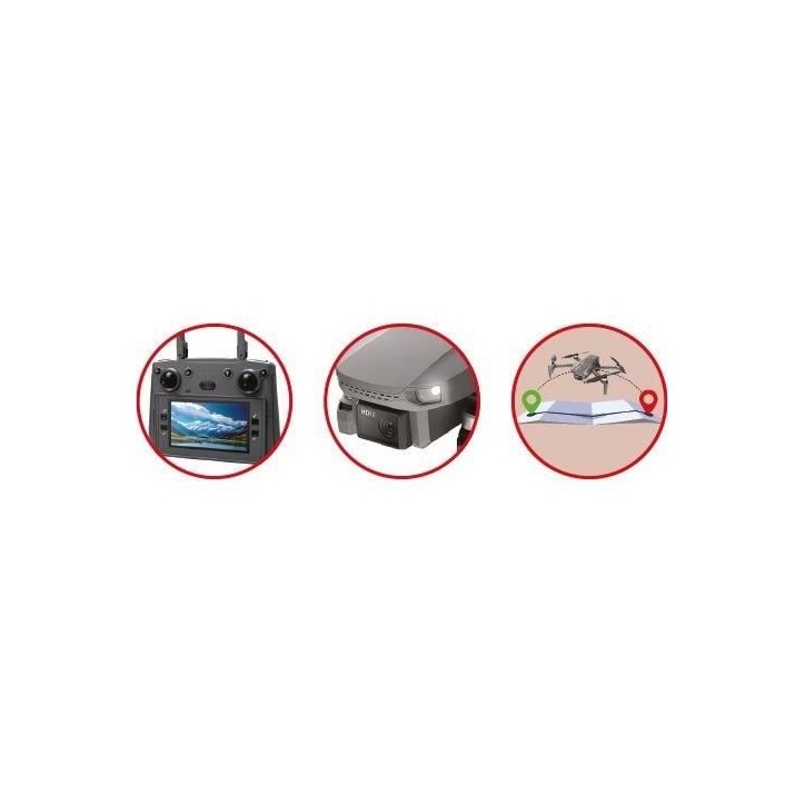 Drone Pro - SILVERLIT - Pliable - Caméra - GPS - Batteries - Des 14 ans Drone Pro - SILVERLIT - Pliable - Caméra - GPS - Batteries - Des 14 ans