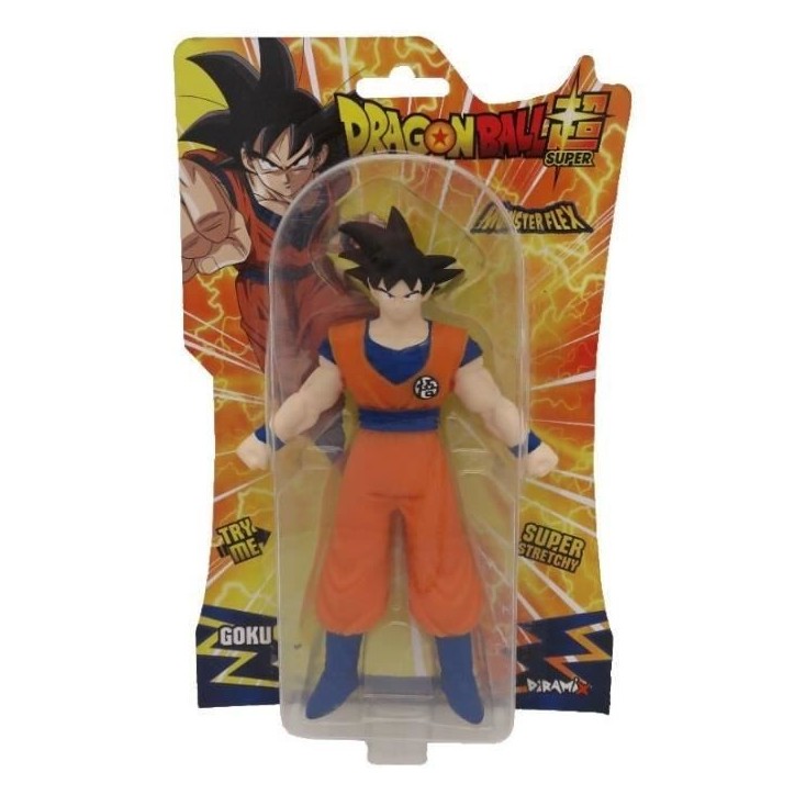 Figurine extensible Dragon Ball - Monster Flex - Modele aléatoire - SILVERLIT Figurine extensible Dragon Ball - Monster Flex - Modele aléatoire - SILVERLIT