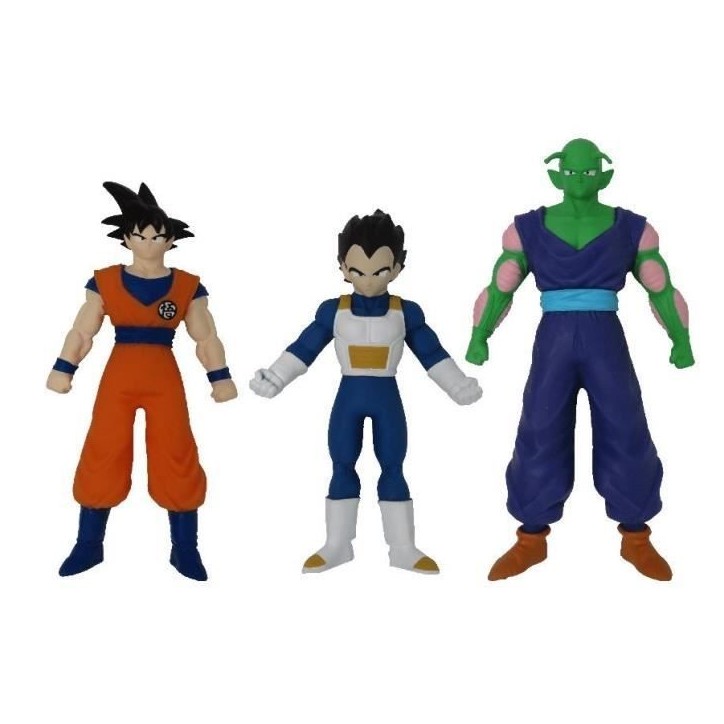 Figurine extensible DRAGON BALL - Pack de 3 - MONSTER FLEX Figurine extensible DRAGON BALL - Pack de 3 - MONSTER FLEX