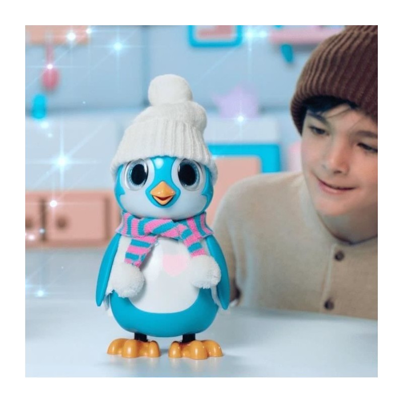 Pingouin interactif bleu - SILVERLIT - RESCUE PENGUIN - 20 émotions - Pingouin interactif bleu - SILVERLIT - RESCUE PENGUIN - 20 émotions -