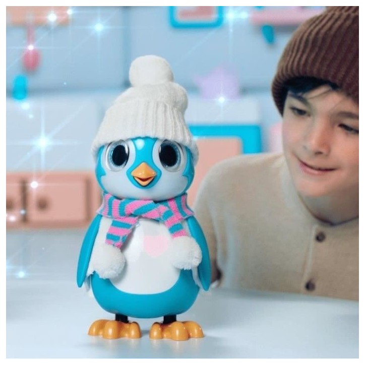 Pingouin interactif bleu - SILVERLIT - RESCUE PENGUIN - 20 émotions - Pack unboxing inclus Pingouin interactif bleu - SILVERLIT - RESCUE PENGUIN - 20 émotions - Pack unboxing inclus