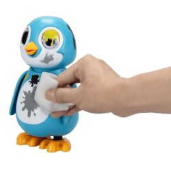 Pingouin interactif bleu - SILVERLIT - RESCUE PENGUIN - 20 émotions -