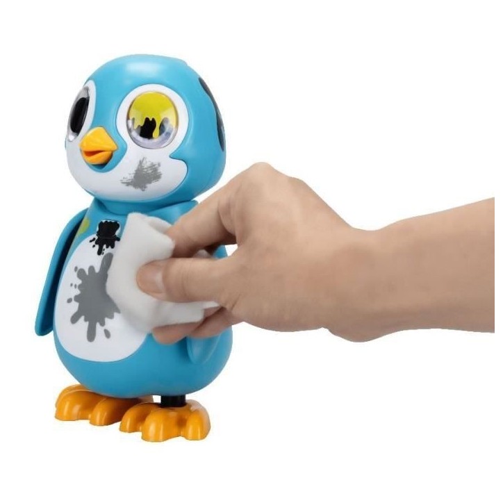 Pingouin interactif bleu - SILVERLIT - RESCUE PENGUIN - 20 émotions - Pack unboxing inclus Pingouin interactif bleu - SILVERLIT - RESCUE PENGUIN - 20 émotions - Pack unboxing inclus