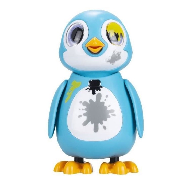 Pingouin interactif bleu - SILVERLIT - RESCUE PENGUIN - 20 émotions - Pack unboxing inclus Pingouin interactif bleu - SILVERLIT - RESCUE PENGUIN - 20 émotions - Pack unboxing inclus