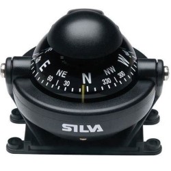 Compas bateau - SILVA - C58 - Éclairage 12V - Étrier de montage - Na