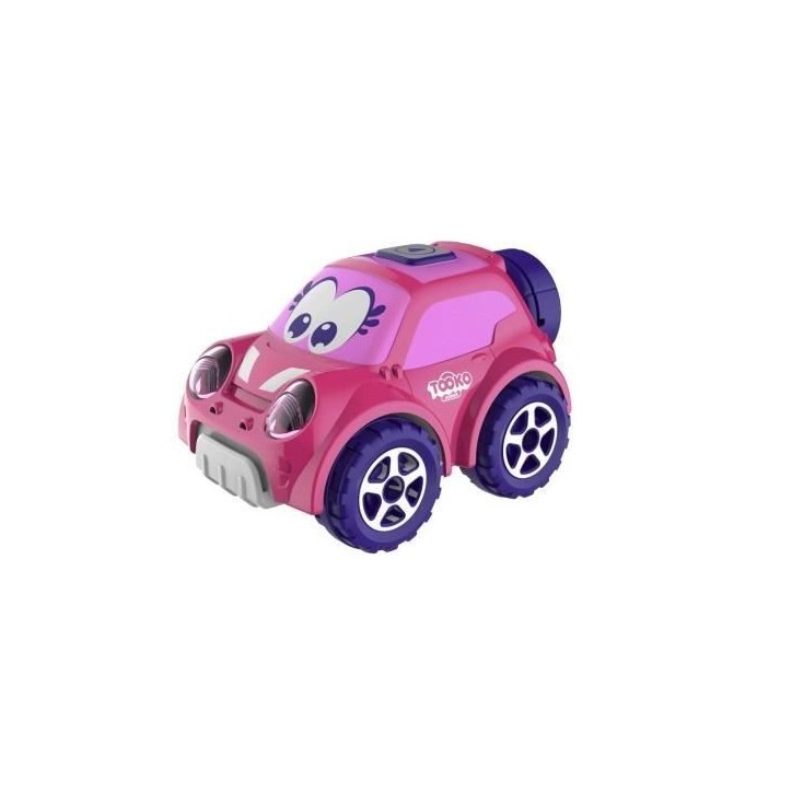 Voiture télécommandée TOOKO FOLLOW ME rose - Effets sonores et lumineux - Des 2 ans Voiture télécommandée TOOKO FOLLOW ME rose - Effets sonores et lumineux - Des 2 ans