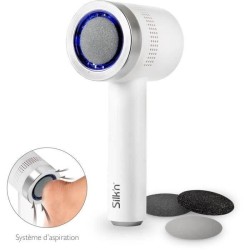 Râpe électrique anti-callosités Silk'n Vacupedi avec aspiration int