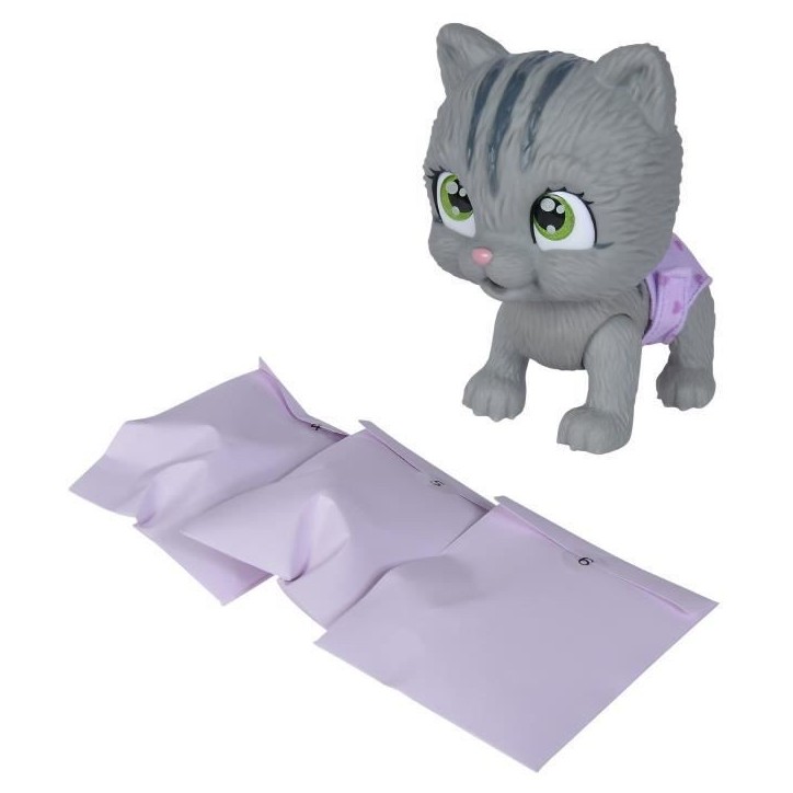Smoby - Pamper Petz - Chat a adopter - 4 accessoires - Articulé - Bois et fais pipi - Certificat d'adoption - Des 3 ans Smoby - Pamper Petz - Chat a adopter - 4 accessoires - Articulé - Bois et fais pipi - Certificat d'adoption - Des 3 ans