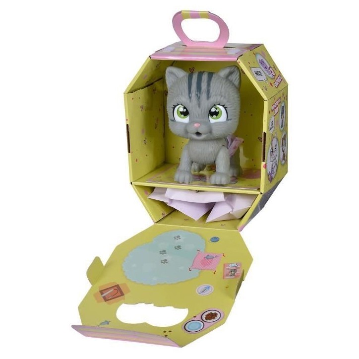 Smoby - Pamper Petz - Chat a adopter - 4 accessoires - Articulé - Bois et fais pipi - Certificat d'adoption - Des 3 ans Smoby - Pamper Petz - Chat a adopter - 4 accessoires - Articulé - Bois et fais pipi - Certificat d'adoption - Des 3 ans