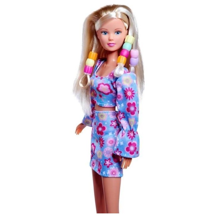 Steffi Love - Poupée perles - 29cm - Accessoires cheveux pour poupée - Des 3ans Steffi Love - Poupée perles - 29cm - Accessoires cheveux pour poupée - Des 3ans