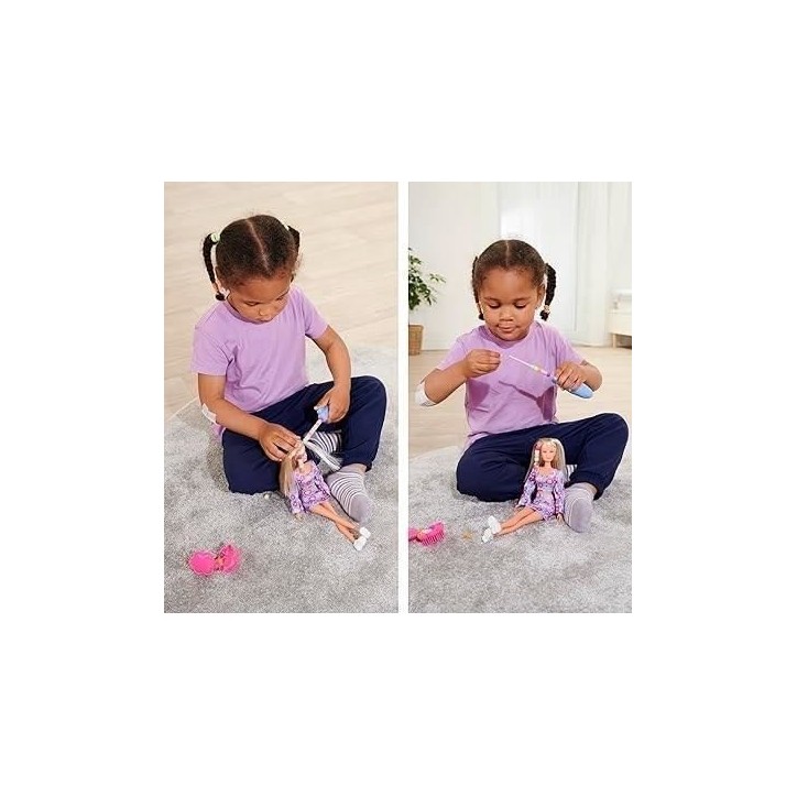 Steffi Love - Poupée perles - 29cm - Accessoires cheveux pour poupée - Des 3ans Steffi Love - Poupée perles - 29cm - Accessoires cheveux pour poupée - Des 3ans
