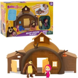 Maison de Michka - GPTOYS - MASHA & MICHKA - MHA22 - 2 figurines inclu