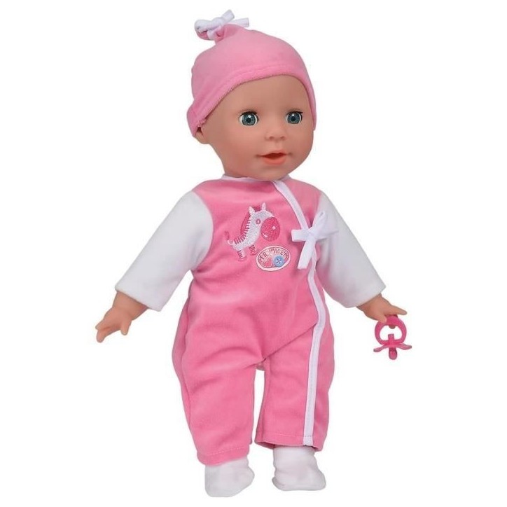 Simba - Laura Poupée Parle - 38cm - Corps souple - 24 sons - Piles incluses Simba - Laura Poupée Parle - 38cm - Corps souple - 24 sons - Piles incluses