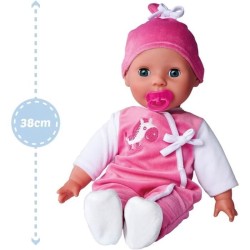 Simba - Laura Poupée Parle - 38cm - Corps souple - 24 sons - Piles in