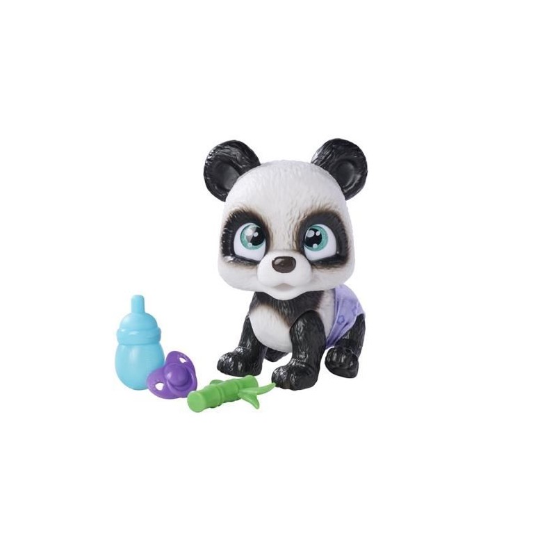 Smoby - Pamper Petz - Panda a adopter - 4 accessoires - Articulé - Bo Smoby - Pamper Petz - Panda a adopter - 4 accessoires - Articulé - Bo
