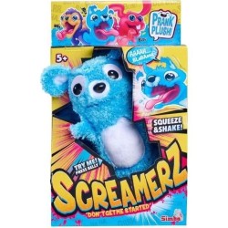 Smoby - Screamerz - Peluche intéractive amusante - Ours - 25 cm - Bru