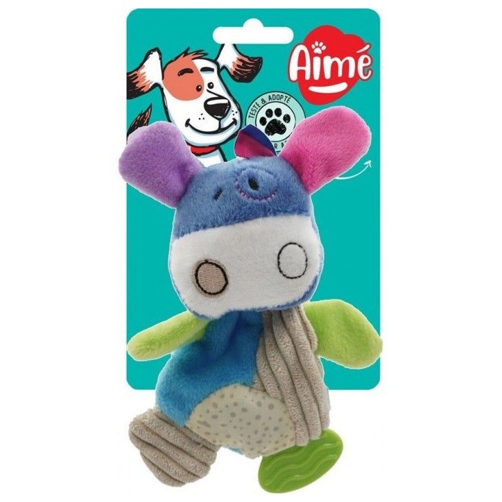 Jouet peluche - AIME - Vache - Écologique - Doux - 16 cm Jouet peluche - AIME - Vache - Écologique - Doux - 16 cm