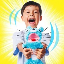 Smoby - Screamerz - Peluche intéractive amusante - Ours - 25 cm - Bru
