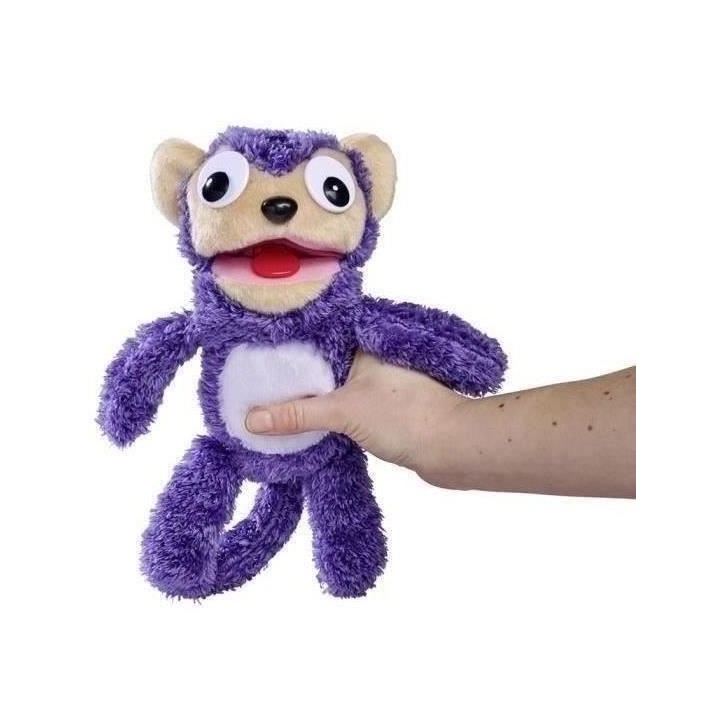 Smoby - Screamerz - Peluche intéractive amusante - Singe - 28 cm - Bruits en la secouant ou appuyant sur le bouton Smoby - Screamerz - Peluche intéractive amusante - Singe - 28 cm - Bruits en la secouant ou appuyant sur le bouton