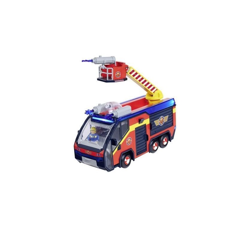 Sam Le Pompier - Camion de pompier - Jupiter - 2 figurines - Sons et l Sam Le Pompier - Camion de pompier - Jupiter - 2 figurines - Sons et l