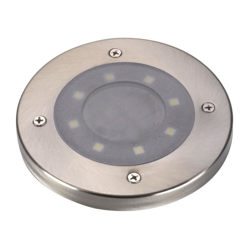 Pack de 4 Spots solaires UpSMART GARDEN -Light - 5 lumens - Acier - LE