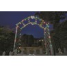 Guirlande solaire d'extérieur Multicolore 100 leds - SMART GARDEN - 1