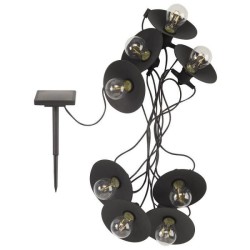 Guirlande solaire Vivo 365 20L - SMART SOLAR - 8 ampoules LED blanc ch