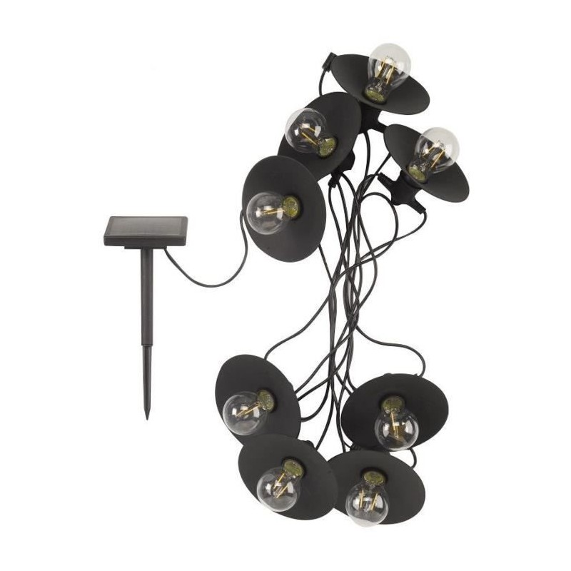 Guirlande solaire Vivo 365 20L - SMART SOLAR - 8 ampoules LED blanc ch Guirlande solaire Vivo 365 20L - SMART SOLAR - 8 ampoules LED blanc ch